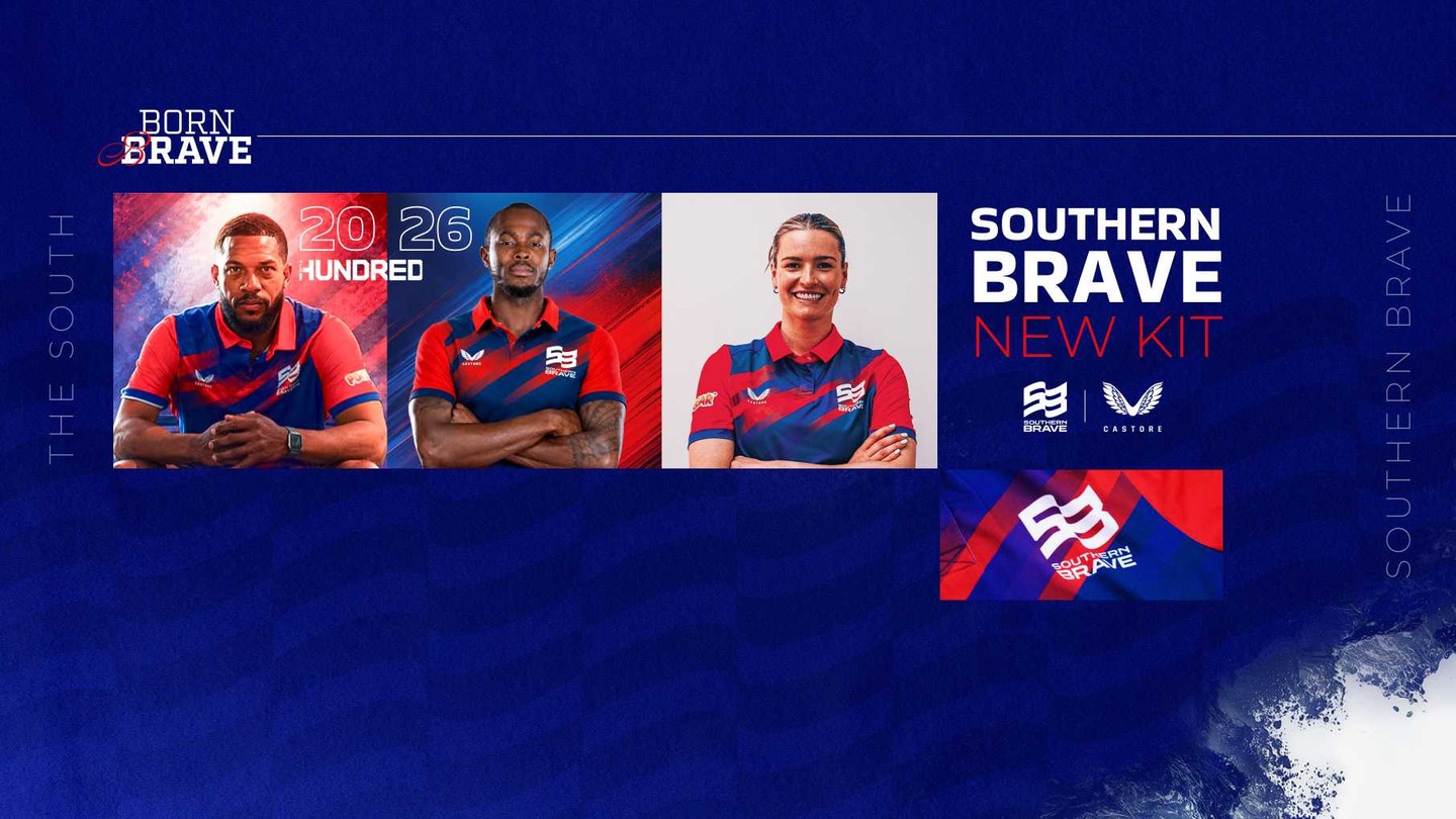 Southern Brave Unveil Fierce Red and Reliable Blue for a New Chapter.