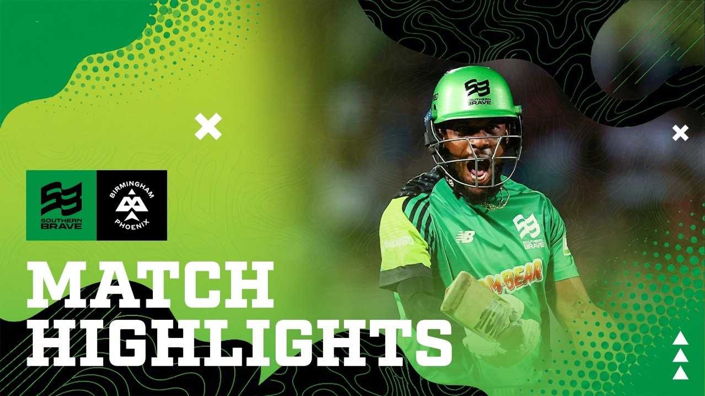 Super Five Drama Sent Brave to Lord’s 😮 | Southern Brave vs Birmingham Phoenix (2024) Highlights