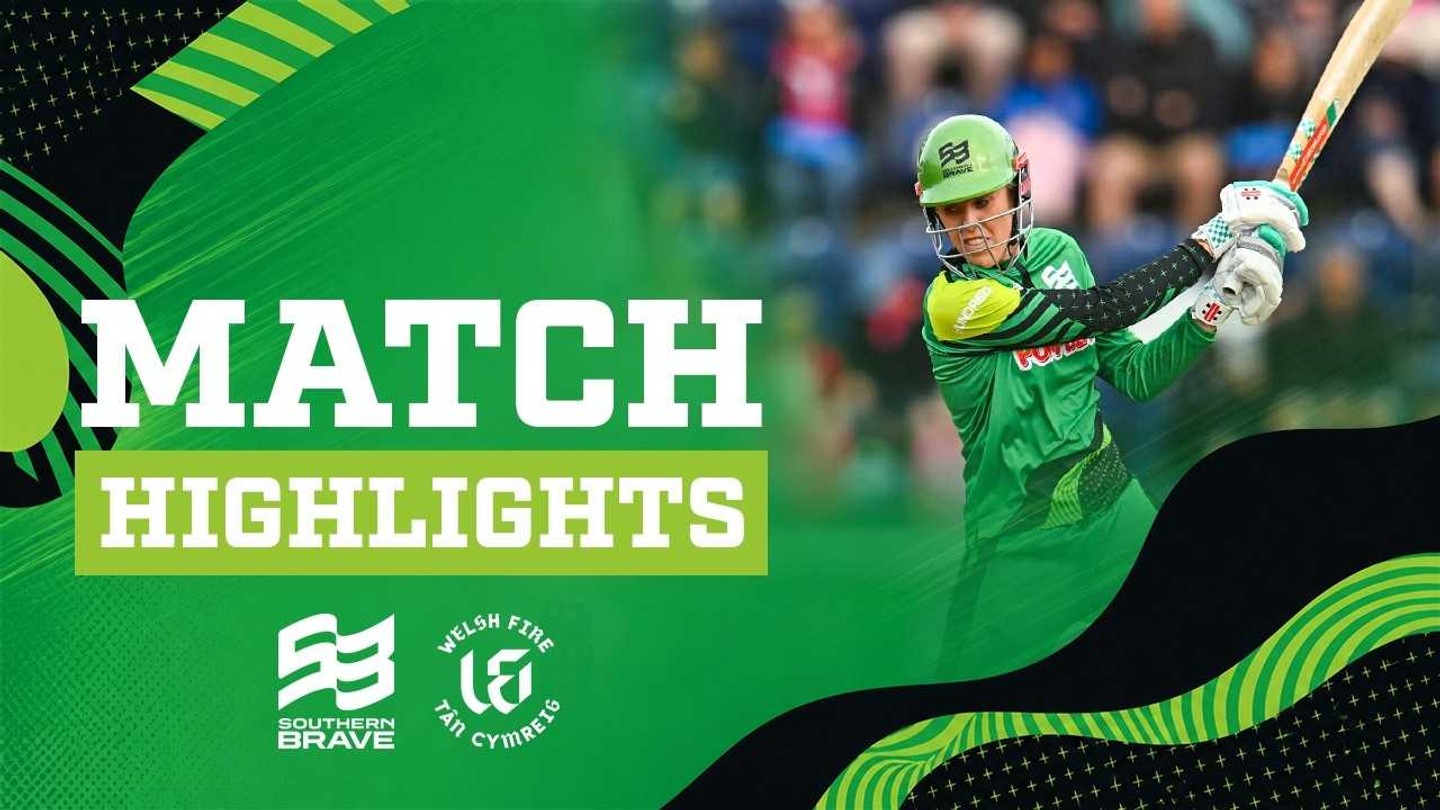Last-Ball Nerve Took Brave Top 🔥 | Southern Brave vs Welsh Fire (2023) Highlights